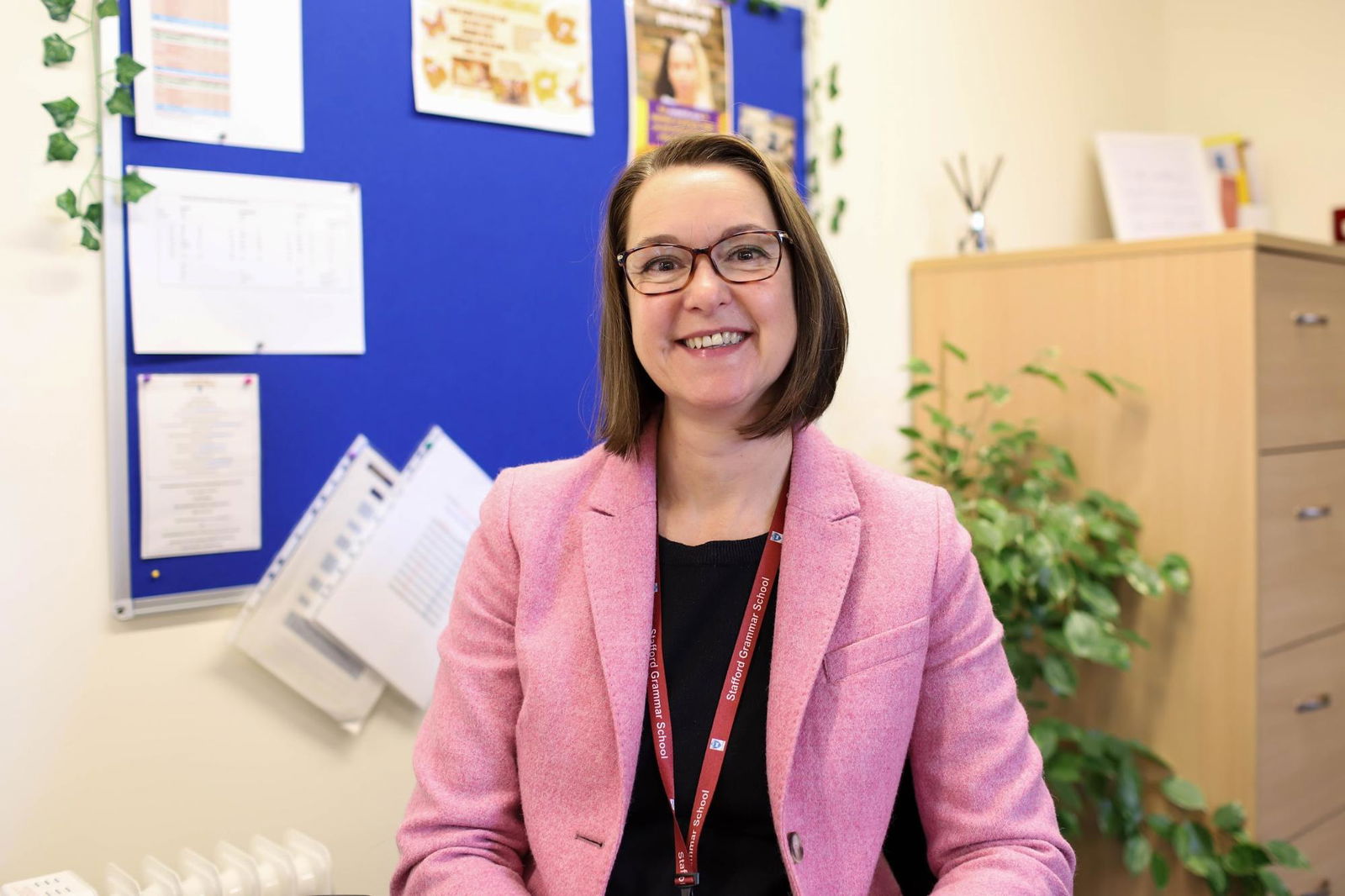 Roz Tarr, Assistant Head of Education Support at Stafford Grammar School