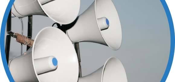 Alert system speakers