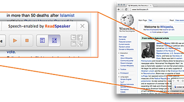 How to Listen to Wikipedia With ReadSpeaker